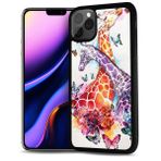 True Love Jewellery Pty Ltd iPhone 13 Pro Max için, Dayanıklı Koruyucu Yumuşak Arka Kılıf Telefon Kılıfı, HOT12437 Zürafa Sevgili