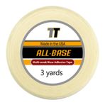 True Tape All Base Tape Roll 1x3 Yards 2.5 cm 2.74 m Protez Saç Bandı Rulo