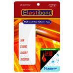 True Tape Elastibond Oval CC 2.0x7.5 cm 36 Adet Protez Saç Bandı