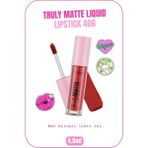 Truly Matte Liquid Lipstick Mat Likit Ruj 406 Plum Pout - Kırmızı