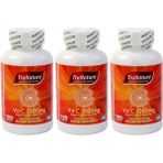 Trunature Vitamin C Vitamini 1000 mg Rose Hips 3 x 100 Tablet Kuşburnu Ekstresi