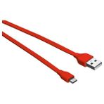 Trust 20137 Urban Flat Micro USB 1m Kablo,kırmızı - Siyah