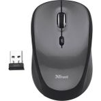 Trust 24549 Sessiz Kablosuz Mouse Gri - Renkli