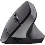 Trust 25146 Bayo Bluetooth + 2.4ghz. Şarjlı Ergonomik Dikey Mouse siyah