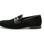 Trust Shoes Dana Süet Siyah Kösele Klasik Ayakkabı C-2100 Siyah 39
