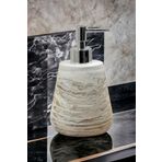 Trust Stone Mermer Desenli Beton Sıvı Sabunluk Mutfak Tuvalet Banyo Sabunluk