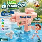 Trust Store Çift Su Çıkışlı Şaka Su Tabancası Eğlenceyi Ikiye Katlayan Mini Su Püskürtme Oyuncağı - Pembe