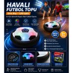 Trust Store Havalı Futbol Topu Orta Boy LED Işıklı Ev Için Güvenli Kayar Disk Futbol Oyunu - Çok Renkli