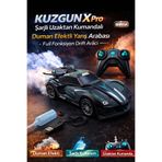 TRUST STORE KUZGUN X Pro Şarjlı Uzaktan Kumandalı Duman Efektli Yarış Arabası Full Fonksiyon Drift Aracı