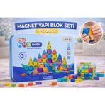 Trust Store Magnet Yapı Blok Seti 78 Parça Manyetik STEM Eğitici Renkli İnşa Oyuncağı