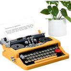 Trust Store Oyuncak LEGO Daktilo Yapı Seti JK8216 Nostaljik Tasarım, Eğitici Yap-Boz Oyuncağı