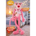 TRUST STORE PELUŞ PEMBE PANTER 130 CM Dev Boy Yumuşacık Sevimli Dost
