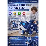 Trust Store Robot Köpek Sesli Işıklı ve Yürüyen Akıllı Köpek Oyuncak - Mavi