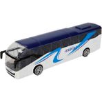 Trust Store Teamsterz Street Kings Die Cast Şehir Otobüsü 18,5 cm Metal Model Oyuncak Araç - Beyaz