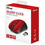 Trust TRU21871 Mydo Kırmızı Sessiz Mouse