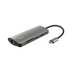Trust TRU23775 Dalyx 7 in 1 USB-C Adaptör