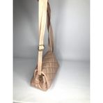 Truvabags Tasarım Harikası Kapitone El Işçiliği Çanta 23X22CM - Açık Pembe