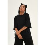 Truvakar Kol Basic Oversize Tişört Siyah