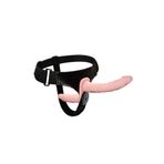 TruvaShop Double Heads Belden Bağlamalı Titreşimli Strapon Vibratör Penis