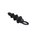 TruvaShop Hızlıexpress 13 cm Boğumlu Süper Kalite Anal Plug Anal Açıcı Siyah Dildo