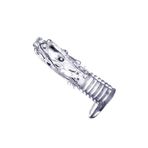 TruvaShop Silikon Penis Kılıfı Klitoris Temaslı Dildo Prezervatif