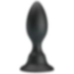 Truvashop Titreşimli Anal Ve Vajinal Tıkaç Vantuzlu Anal Plug Anal Tıpa