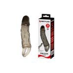 TruvaShop Zenci Uzatmalı Silikon Penis Kılıfı Dildo 17 Cm Jel