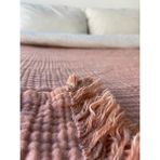 Truy Towel 4 Katlı %100 Pamuk Müslin Yatak Örtüsü - 230 x 250 cm - Kiremit