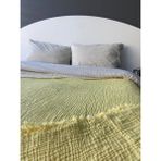 Truy Towel 4 Katlı %100 Pamuk Müslin Yatak Örtüsü - 230 x 250 cm - Sarı
