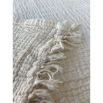 Truy Towel 4 Katlı %100 Pamuk Müslin Yatak Örtüsü - 230 x 250 cm - Vizon