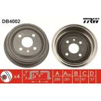 TRW DB4002 Fren Kampanasi 568039 568054 568057