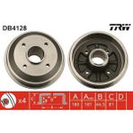 TRW DB4128 Fren Kampanasi 424732 9478267980