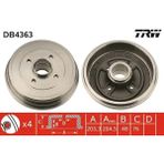 TRW DB4363 Fren Kampanasi 8200276843