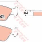 TRW GDB1263 Arka Fren Balatası