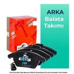 TRW Nissan Juke Arka Fren Balata Takımı (2019-2025)