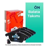 TRW Nissan Qashqai Ön Fren Balata Takımı (2014-2021)
