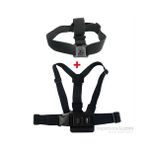 Trx-Pro Gopro Hero 2 3 3+ 4, Göğüs Bağlantı Aparatı Ve Kafa Bandı Combo