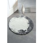 TRYOLE Hypnos Yuvarlak Banyo Paspası 70x70 Koyu Gri