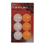 Tryon Masa Tenisi Topu 6 Lı MTT-20 MASA TENİSİ TOPU 6 LI