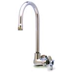 T&S Brass B-0310 Tek Kiler Bataryası, Duvara Monte, Sert Kaz Boyu, Dört Kollu Kol, 1/2-İnç Npt Dişi Giriş