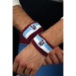 TS CLUB 8684333921731 Sporcu Bileklik Havlu Örgü Ts Logo