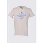 TS Club Trabzonspor Tshirt Bisiklet Yaka Logo Trabzonspor Baskılı - Bej - XS