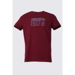 TS Club Trabzonspor Tshirt Bisiklet Yaka Trabzonspor Logo Baskılı - Bordo