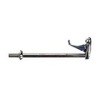 T&S Pirinç B-1210-12 30,48 cm Güverte Montaj Ayaklı Cam Dolgu 1/2-inç Npt Erkek Şaft ile