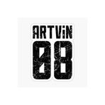 TSC 08 Artvin Sticker Oto Etiket 17cm Renkli, EYMSS7