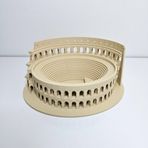 TSC 13CM Ahşap Renk Kolezyumu Şık Tasarım Dekor Ürünü Model Biblo