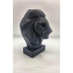 TSC 13CM Aslan Figürü Mini Büst – Hediyelik 15 cm Modern Dekor