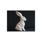 TSC 14CM Tavşan Figürü Minimalist Ev Aksesuarı Biblo Dekor Ürünü, PLADEkoratifx29