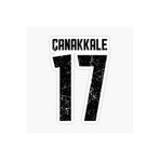 TSC 17 Çanakkale Sticker Oto Etiket 17cm Renkli, EYMSS14