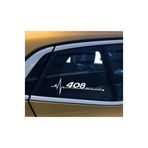 TSC 408 Yan Cam Sticker Oto Kapı Çıkartma Tuning 20 cm x 7 cm Renkli, Yazı-1-361